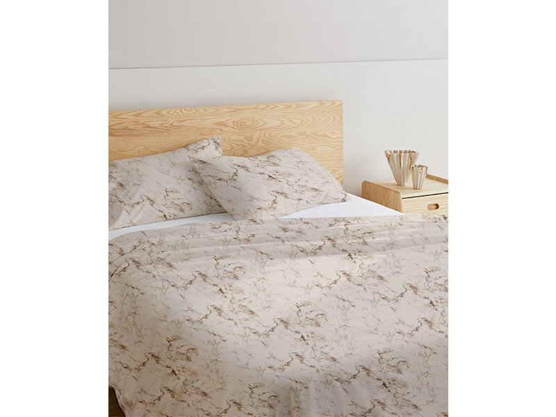 iSleep iSleep Dekbedovertrek Emma (Beige)