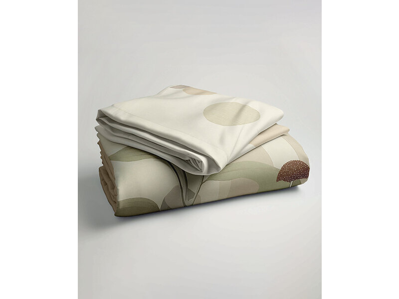 iSleep iSleep Dekbedovertrek Daphne (Beige)