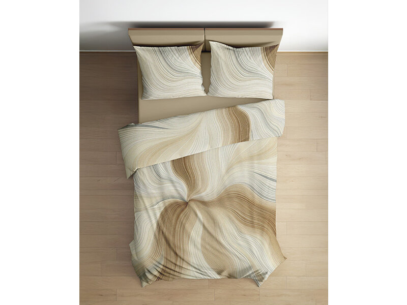 iSleep iSleep Dekbedovertrek Matthias (Beige)