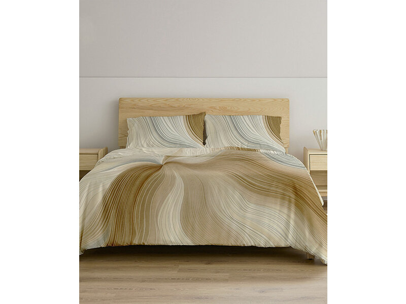 iSleep iSleep Dekbedovertrek Matthias (Beige)