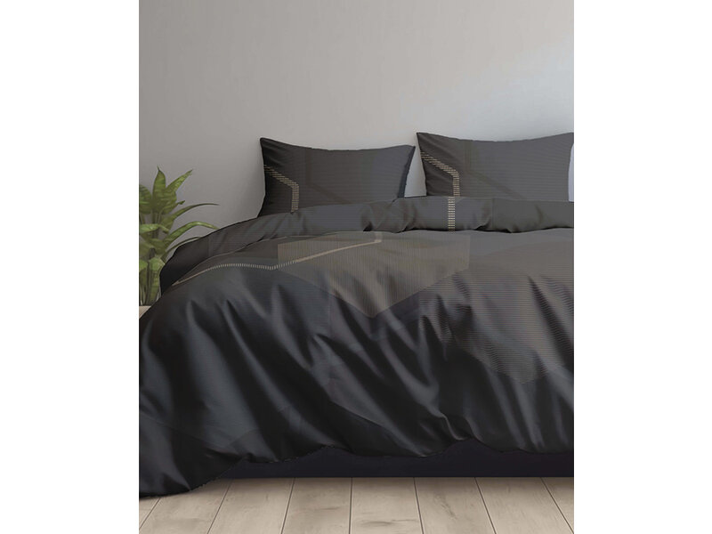 iSleep iSleep Dekbedovertrek Rico (Zwart)