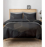 iSleep iSleep Dekbedovertrek Rico (Zwart)