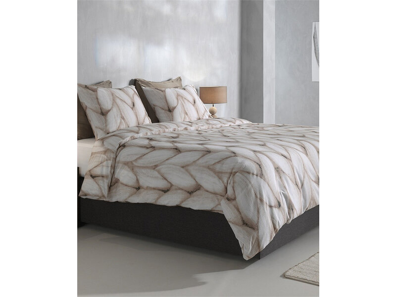 Zo! Home Zo! Home Flanel dekbedovertrek Merino (Natural)