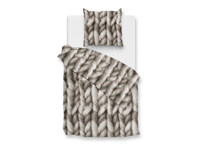 Zo! Home Zo! Home Flanel dekbedovertrek Merino (Natural)