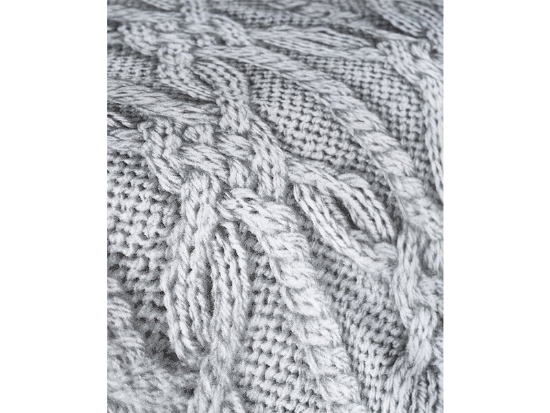 Zo! Home Zo! Home Flanel dekbedovertrek Corda (Grey)
