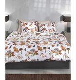 Zo! Home Zo! Home Flanel dekbedovertrek Castagno (White)