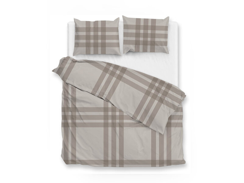 Zo! Home Zo! Home Flanel dekbedovertrek Rombi (Natural)