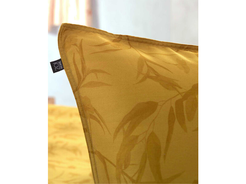 Zo! Home Zo! Home dekbedovertrek Fiori di Satinado (Ochre Gold)