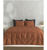 Zo! Home Zo! Home dekbedovertrek Fiori di Satinado (Copper Orange)