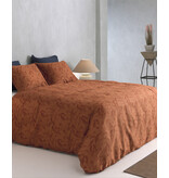 Zo! Home Zo! Home dekbedovertrek Fiori di Satinado (Copper Orange)