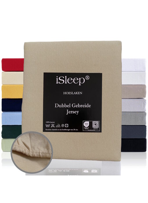 iSleep Dubbel Jersey (Beige)