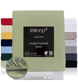 iSleep iSleep Hoeslaken Dubbel Jersey (Laurel Groen) iSleep iSleep Hoeslaken Dubbel Jersey (Laurel Groen)