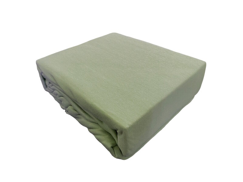 iSleep iSleep Hoeslaken Dubbel Jersey (Laurel Groen)