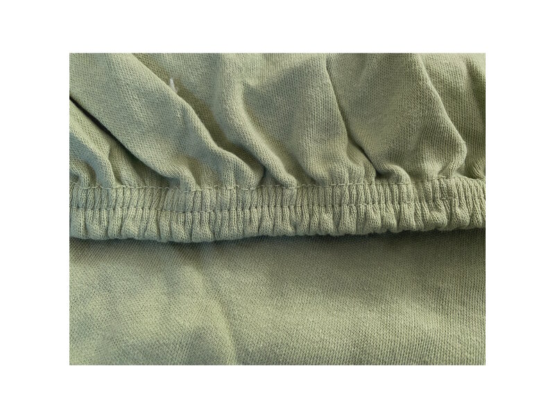 iSleep iSleep Hoeslaken Dubbel Jersey (Laurel Groen)