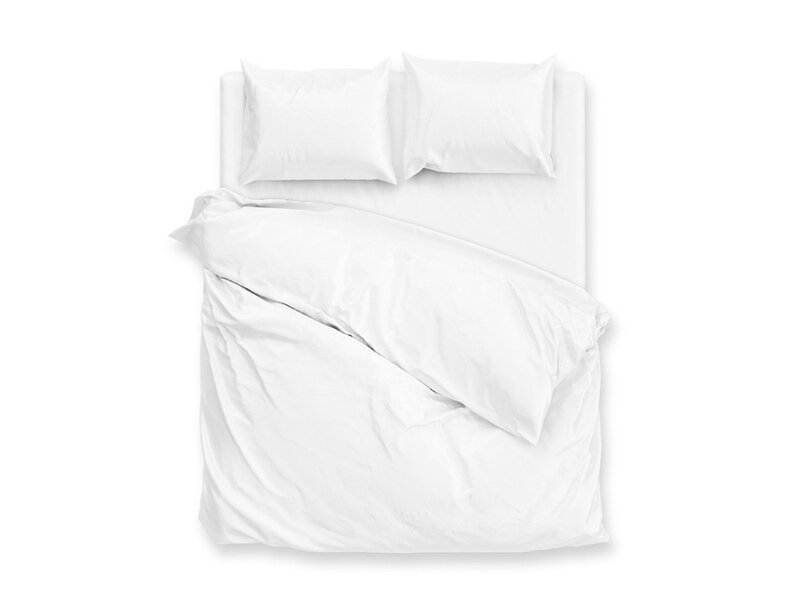 Zo! Home Zo! Home dekbedovertrek Percalle (Crystal White)