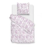 Zo! Home Zo! Home dekbedovertrek Indiano (Lilac Pink) Zo! Home Zo! Home dekbedovertrek Indiano (Lilac Pink)