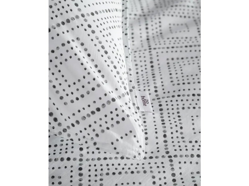 Zo! Home Zo! Home dekbedovertrek Piastrella (Crystal White)