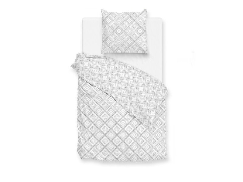 Zo! Home Zo! Home dekbedovertrek Piastrella (Crystal White)