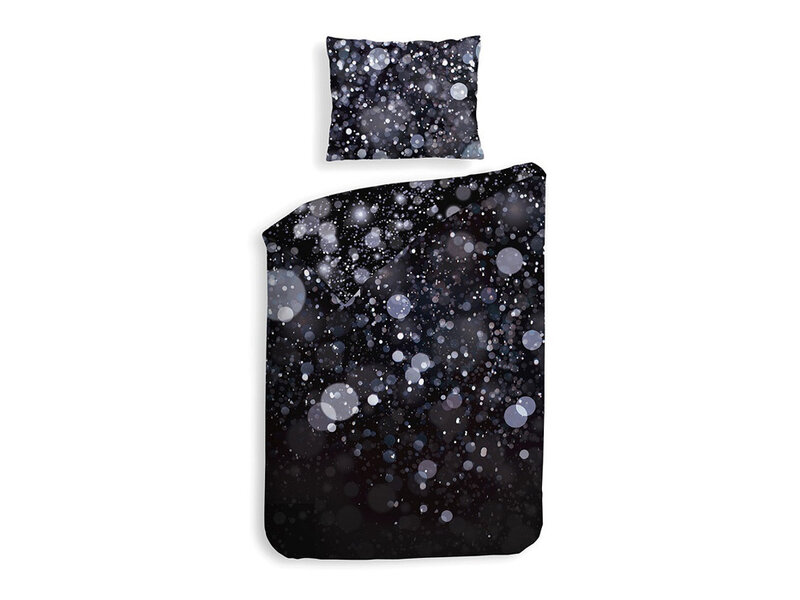 Heckettlane Heckettlane dekbedovertrek Gabin (Black)