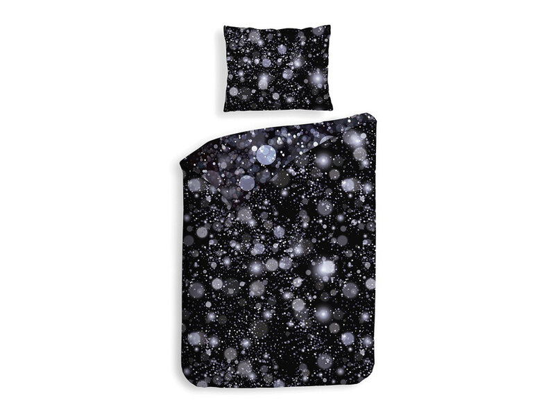 Heckettlane Heckettlane dekbedovertrek Gabin (Black)