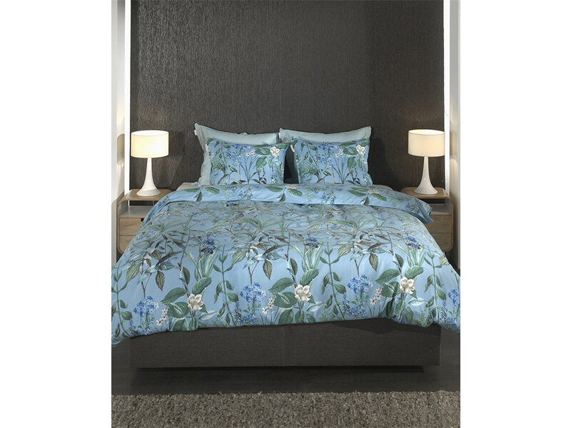 Heckettlane Heckettlane Flanel Dekbedovertrek Martina (Blue)