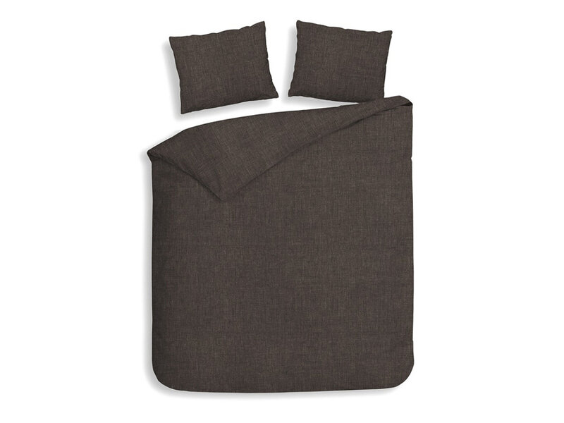 Heckettlane Heckettlane Flanel Dekbedovertrek Franela (Coffee Quartz)