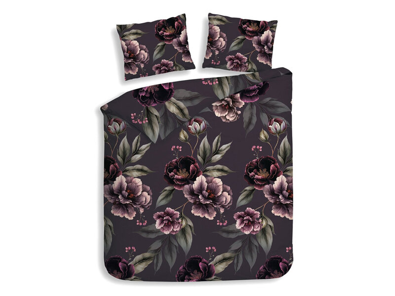 Heckettlane Heckettlane Flanel Dekbedovertrek Romee (Purple)
