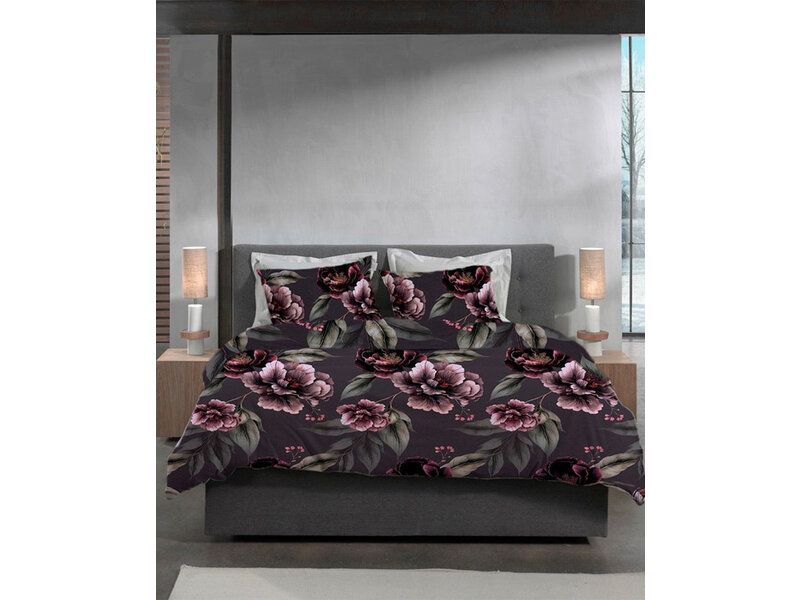 Heckettlane Heckettlane Flanel Dekbedovertrek Romee (Purple)