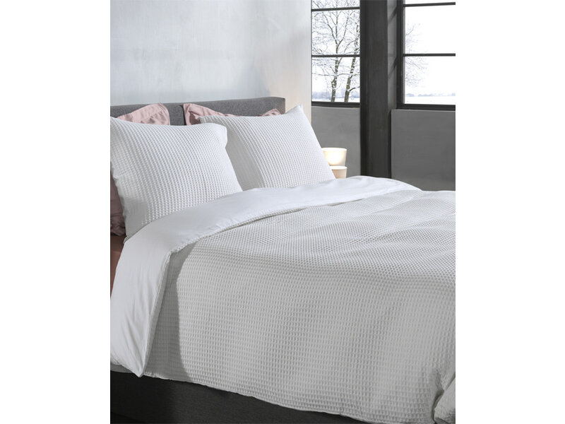 Heckettlane Heckettlane dekbedovertrek Vafala (Super White)