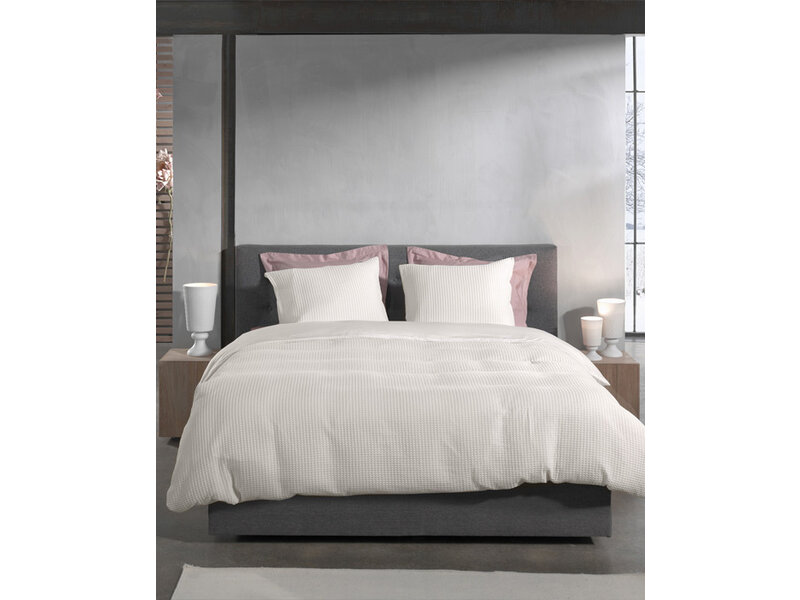 Heckettlane Heckettlane dekbedovertrek Vafala (Ivory White)