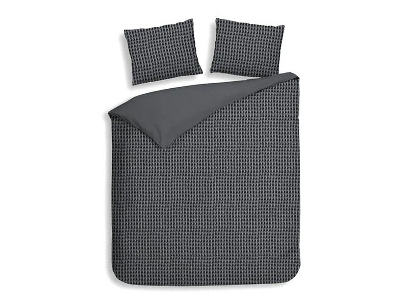 Heckettlane Heckettlane dekbedovertrek Vafala (Steel Grey)