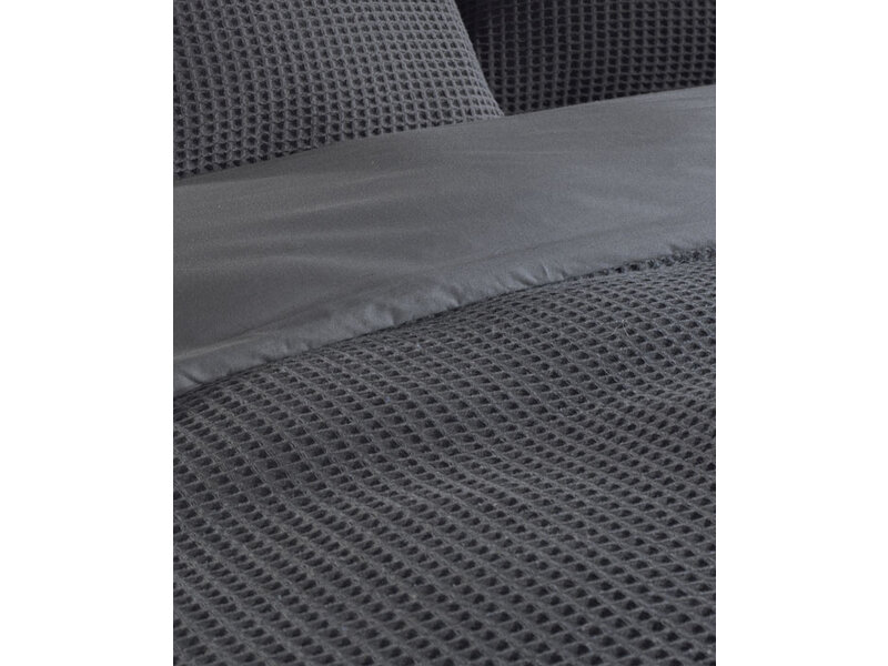 Heckettlane Heckettlane dekbedovertrek Vafala (Steel Grey)