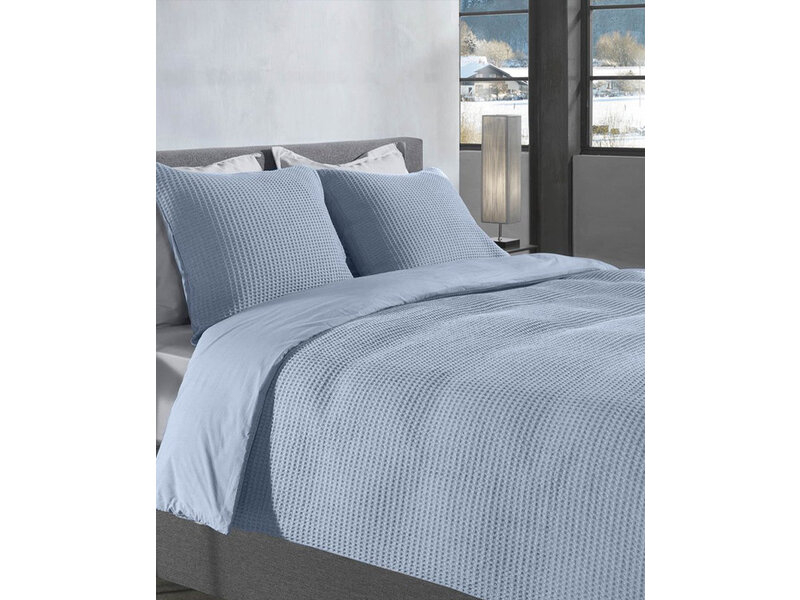Heckettlane Heckettlane dekbedovertrek Vafala (Ice Blue)