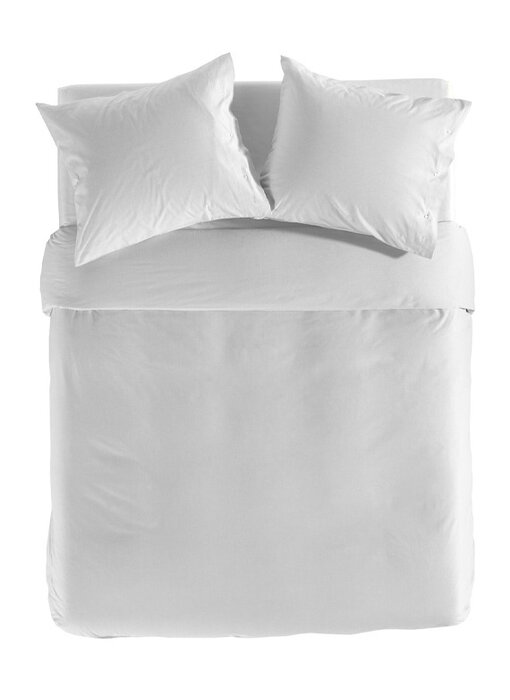 Yellow dekbedovertrek Chambray (White)