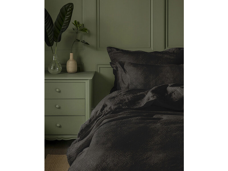 iSleep iSleep Dekbedovertrek Teddy Fleece (Zwart)