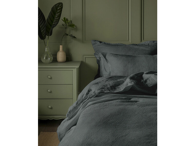 iSleep iSleep Dekbedovertrek Teddy Fleece (Antraciet)