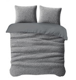 iSleep iSleep Dekbedovertrek Teddy (Antraciet)