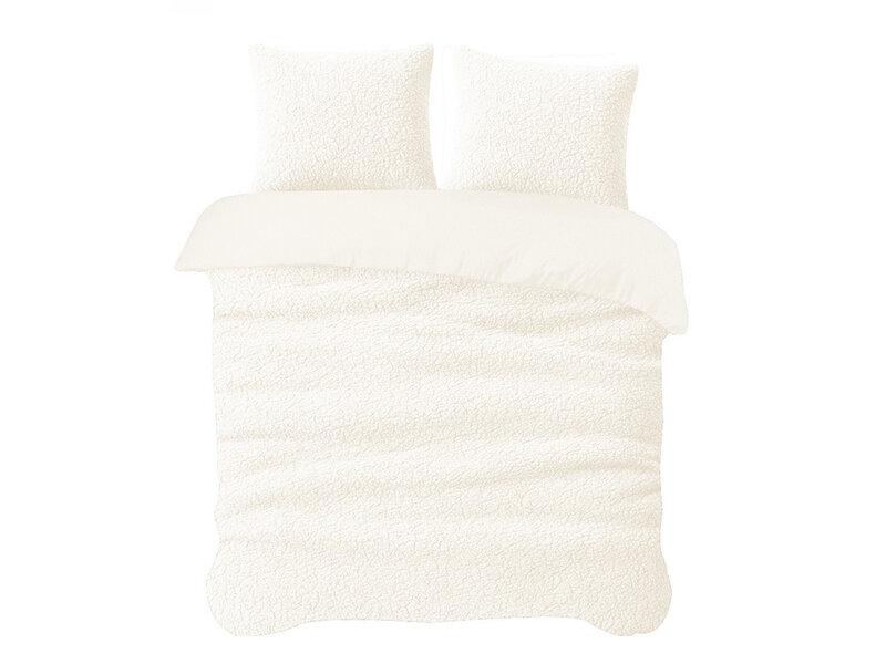 iSleep iSleep Dekbedovertrek Teddy (Creme)