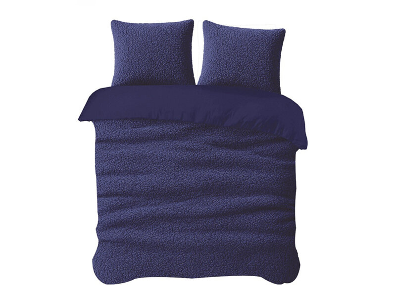 iSleep iSleep Dekbedovertrek Teddy (Donkerblauw)