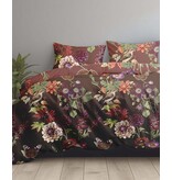 iSleep iSleep Flanel Dekbedovertrek Hannie (Bordeaux)