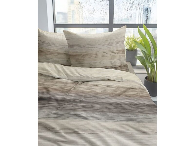 iSleep iSleep Flanel Dekbedovertrek Freek (Naturel)