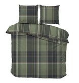 iSleep iSleep Flanel Dekbedovertrek Bram (Groen)