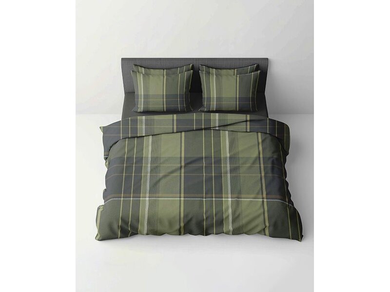 iSleep iSleep Flanel Dekbedovertrek Bram (Groen)