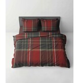 iSleep iSleep Flanel Dekbedovertrek Bram (Rood)