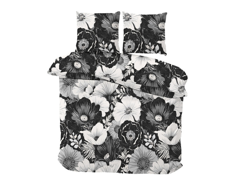 iSleep iSleep Dekbedovertrek Cato (Zwart)