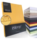 iSleep iSleep Hoeslaken Perkal Katoen (Oker)