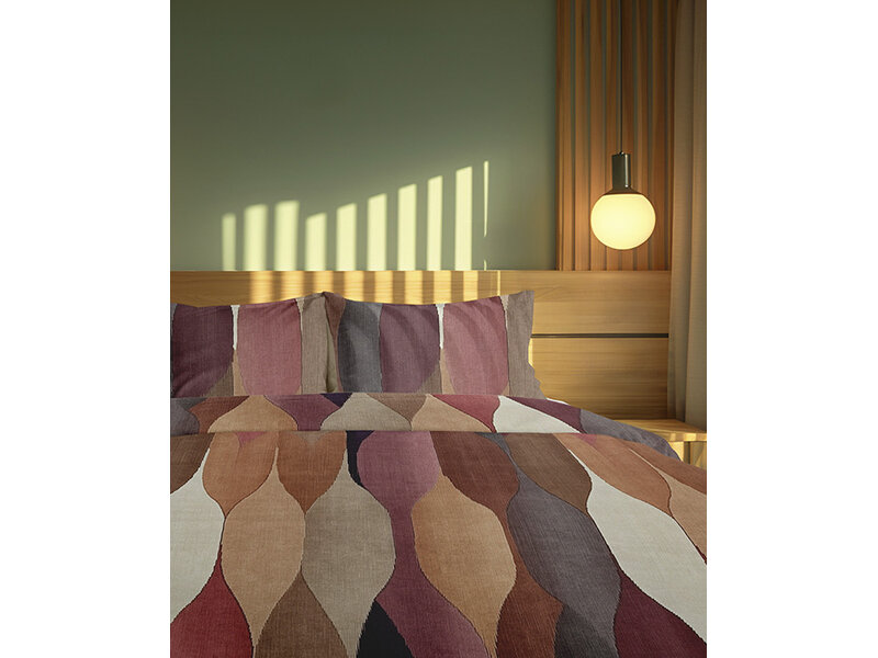 iSleep iSleep Dekbedovertrek Noor (Bordeaux)