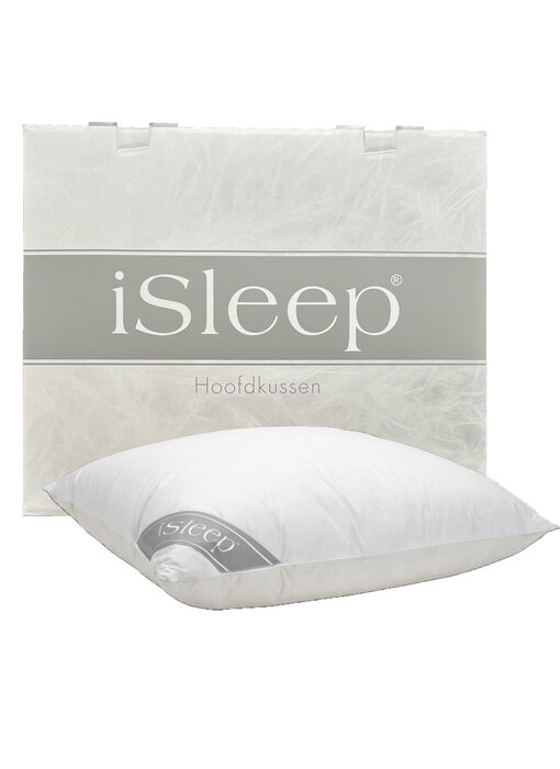 iSleep Hoofdkussen (15% Eendendons)