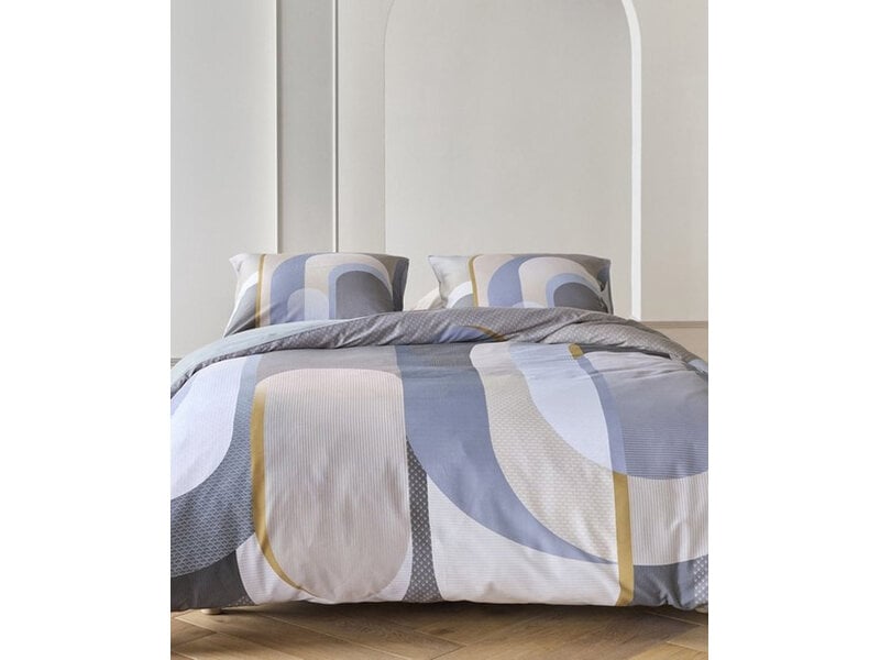 Kardol Kardol dekbedovertrek Archi (Blue Grey)