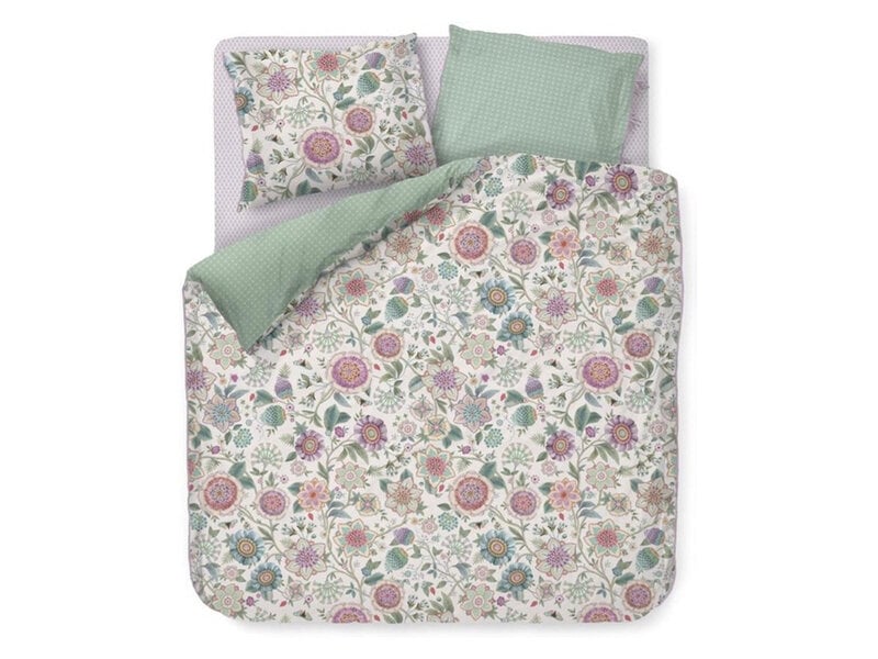 PiP Studio PiP Studio dekbedovertrek Viva Las Flores (White)